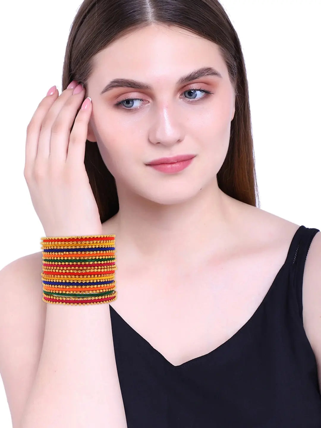 Multicolor Bangle Set